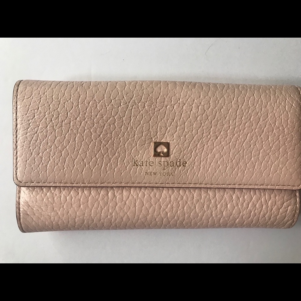 Kate Spade blush pink wallet